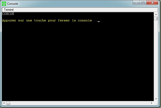 Console